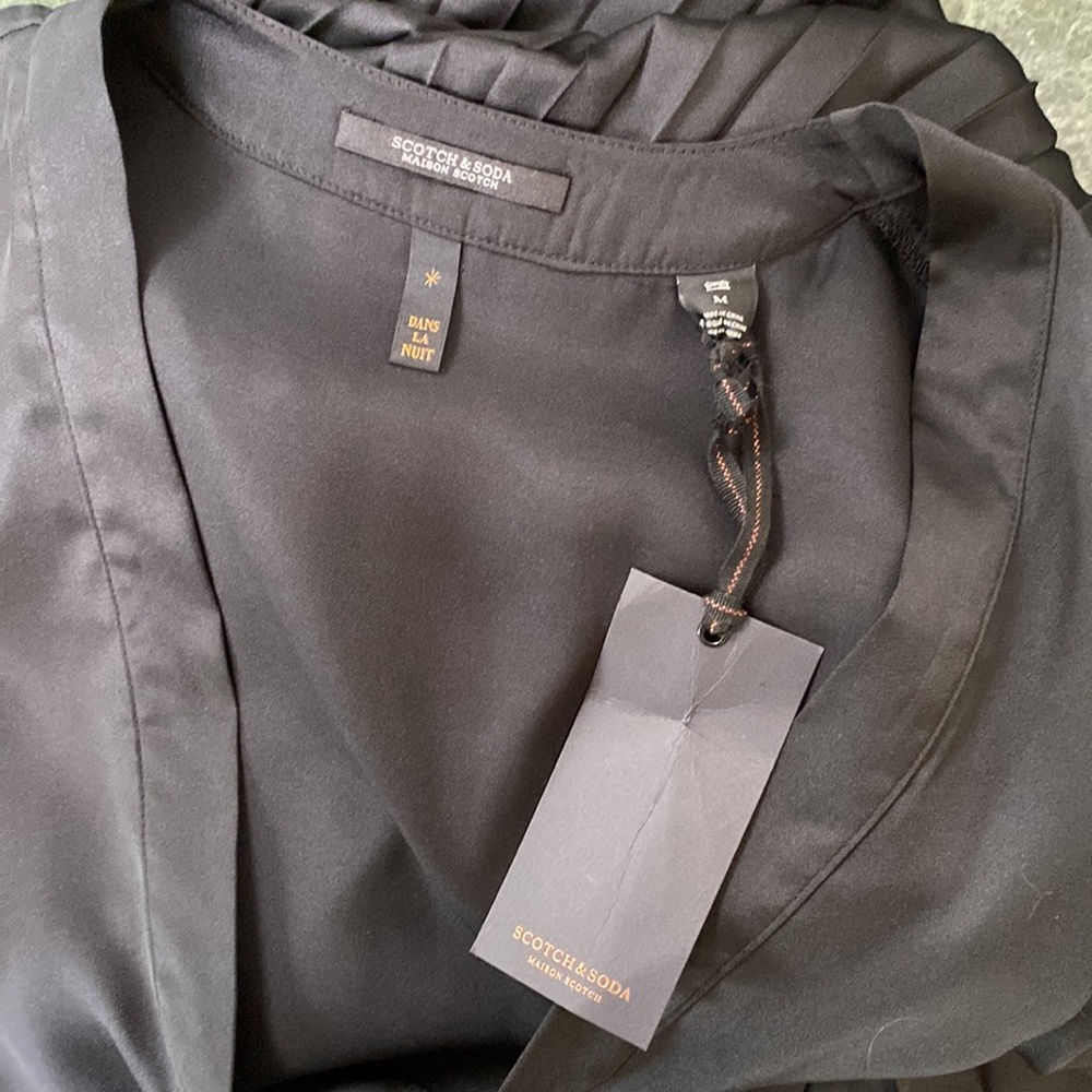 Scotch & Soda Printed Pleated Midi-dress - Picture 7 of 7